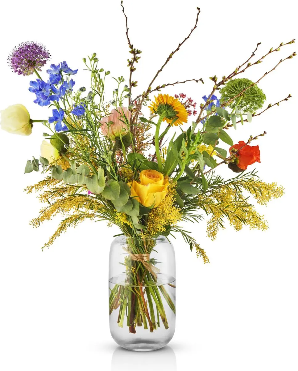 Eva Solo - Acorn Vaas 22 cm Clear - Glas - Transparant -