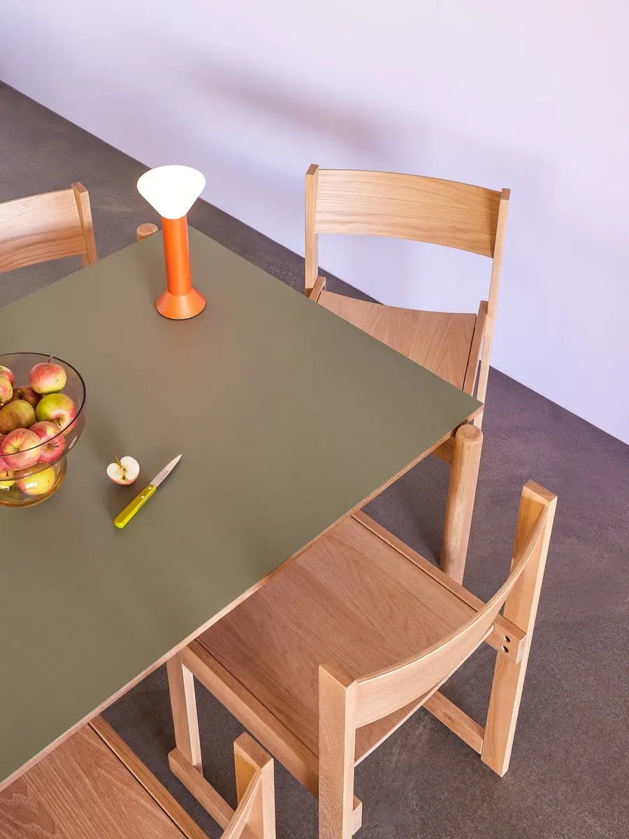 Hübsch Forma Eetkamerstoel - Natuurlijk - afbeelding 4 van 6
