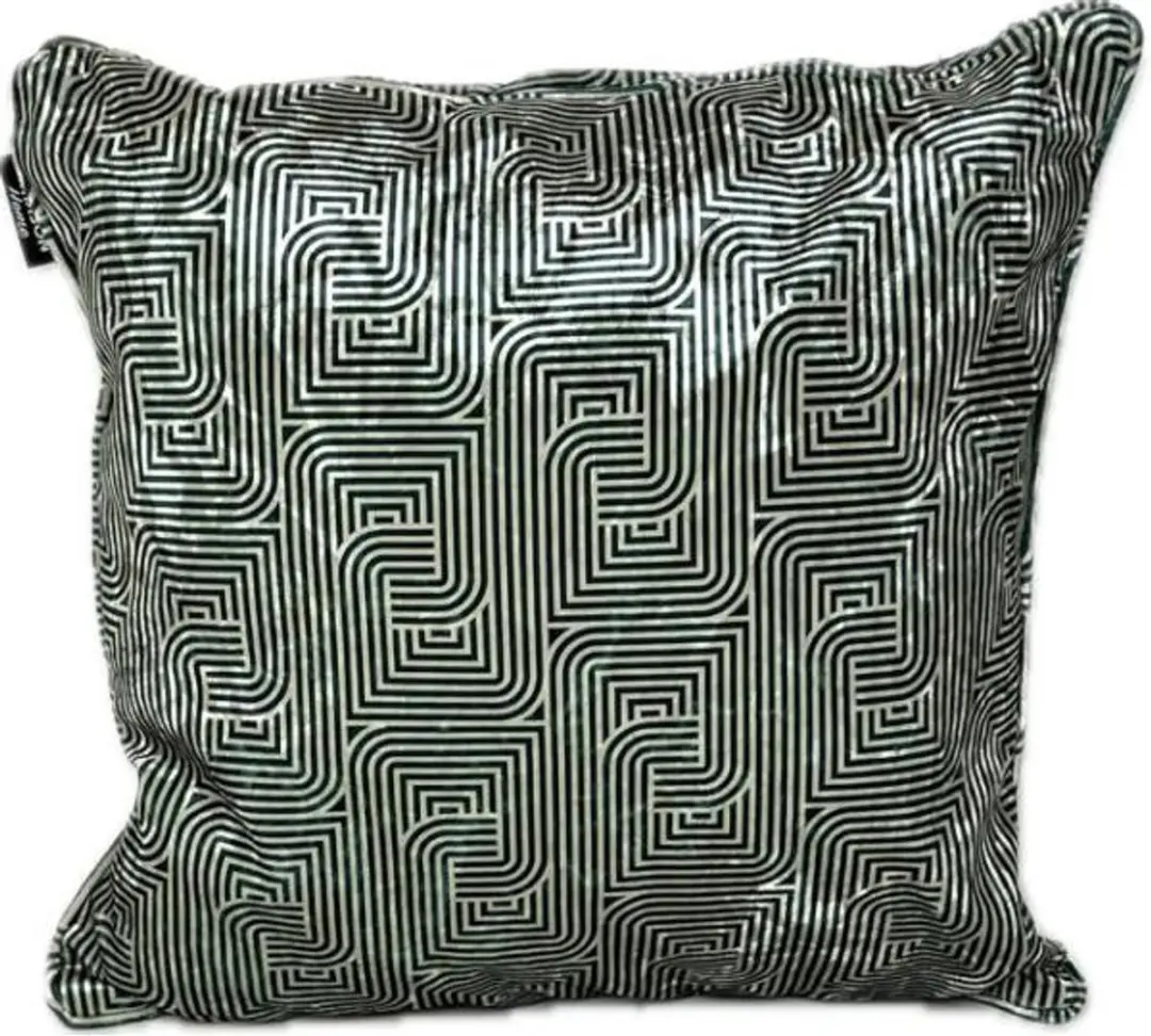 Madison sierkussen 45x45 cm Maze green
