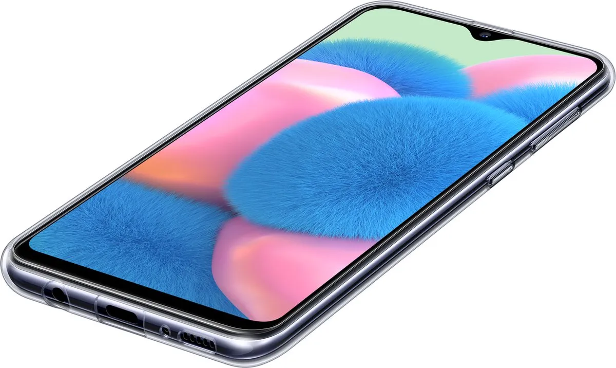 Samsung Clear Hoesje Galaxy A30s - Transparant