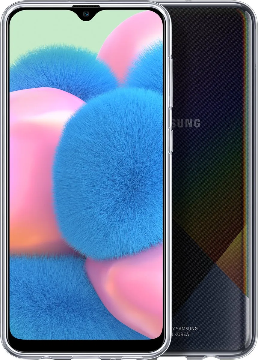 Samsung Clear Hoesje Galaxy A30s - Transparant