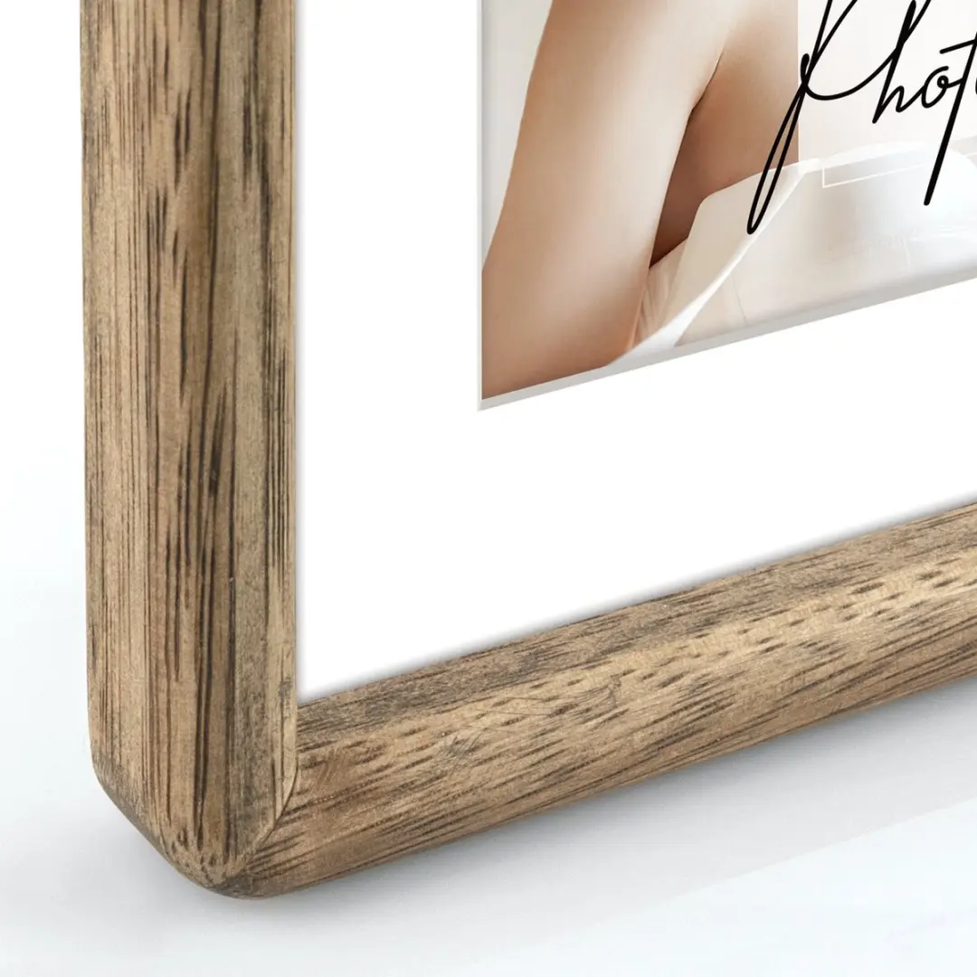 Zep Gressan Houten Fotolijst Bruin 10x15/15x20cm - afbeelding 2 van 3