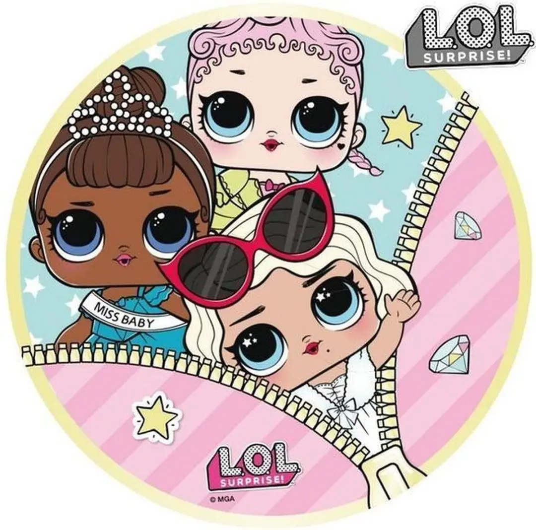 Strandlaken L.O.L. Surprise rond Badhanddoek