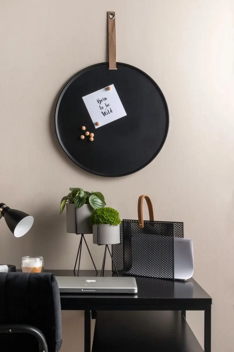 Present Time Perky Memobord 50cm - Zwart - afbeelding 2 van 6