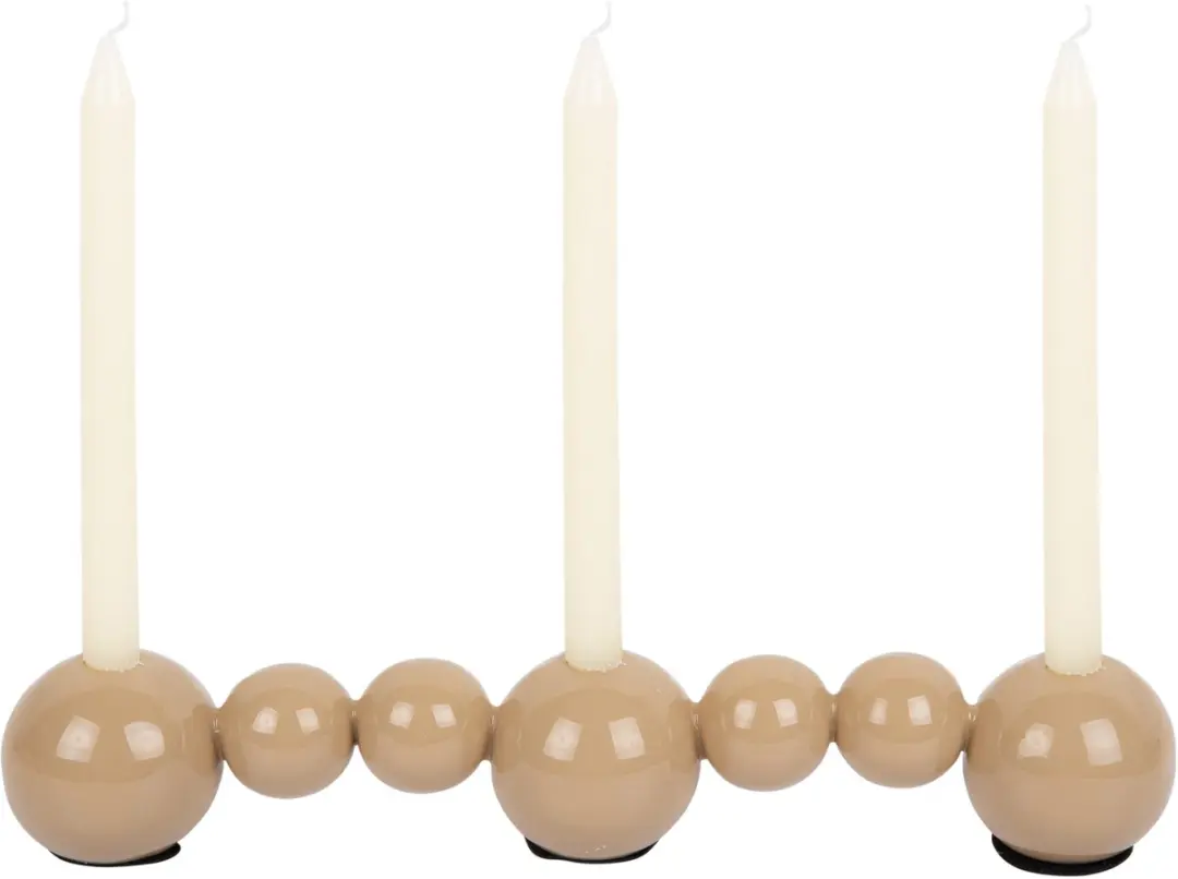 Present Time Bubbles Straight Kandelaar - Bruin - afbeelding 2 van 2