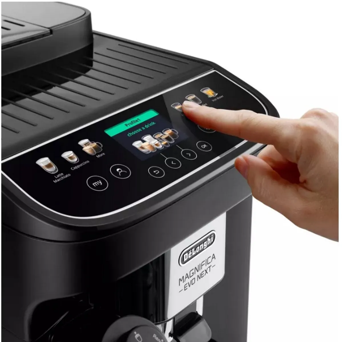 De'Longhi Magnifica Evo Next ECAM310.60.B Volautomatische Espressomachine - Zwart