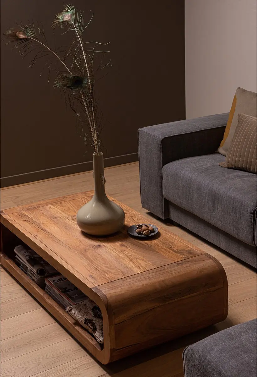 WOOOD Kin Salontafel Naturel 120x60cm - afbeelding 6 van 6