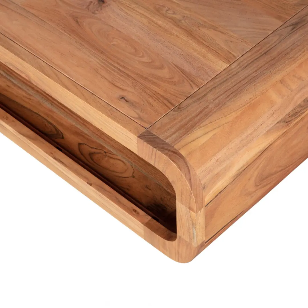 WOOOD Kin Salontafel Naturel 120x60cm - afbeelding 4 van 6