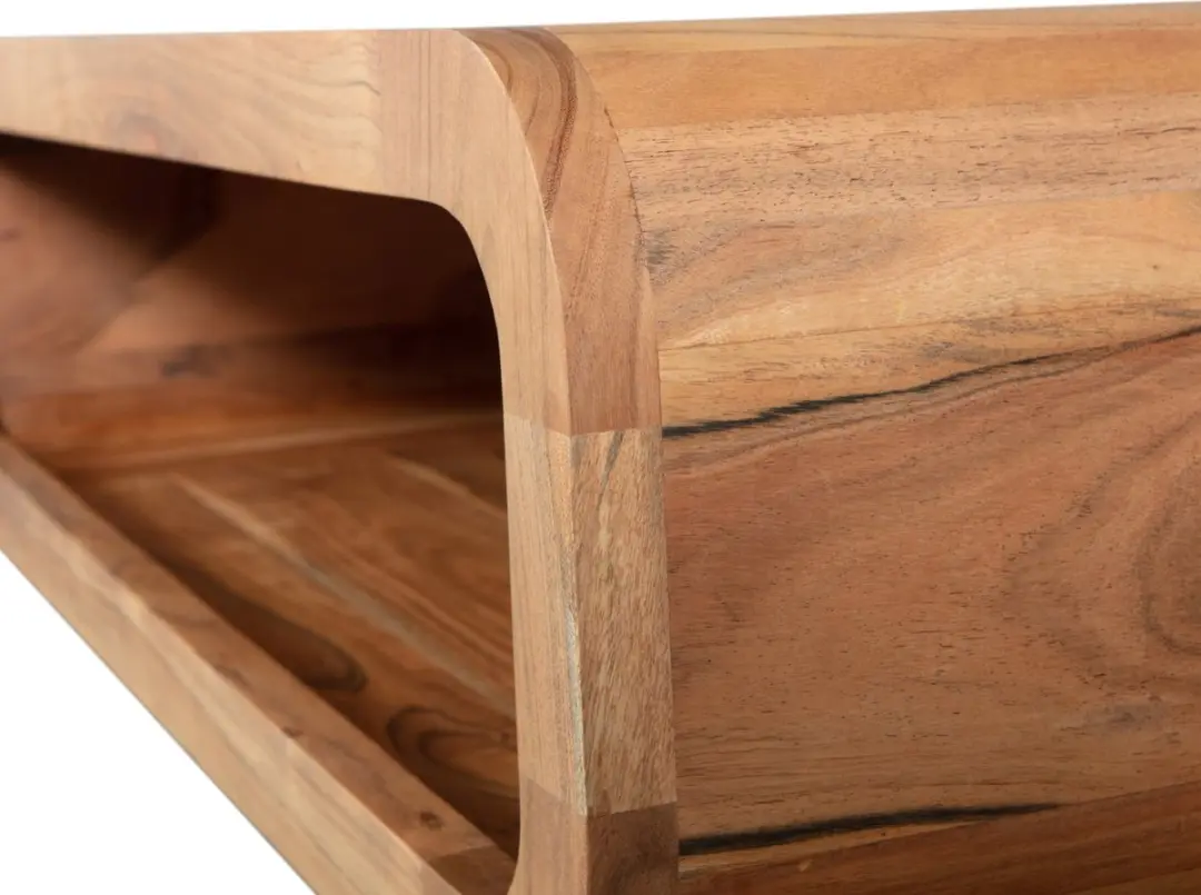WOOOD Kin Salontafel Naturel 120x60cm - afbeelding 3 van 6