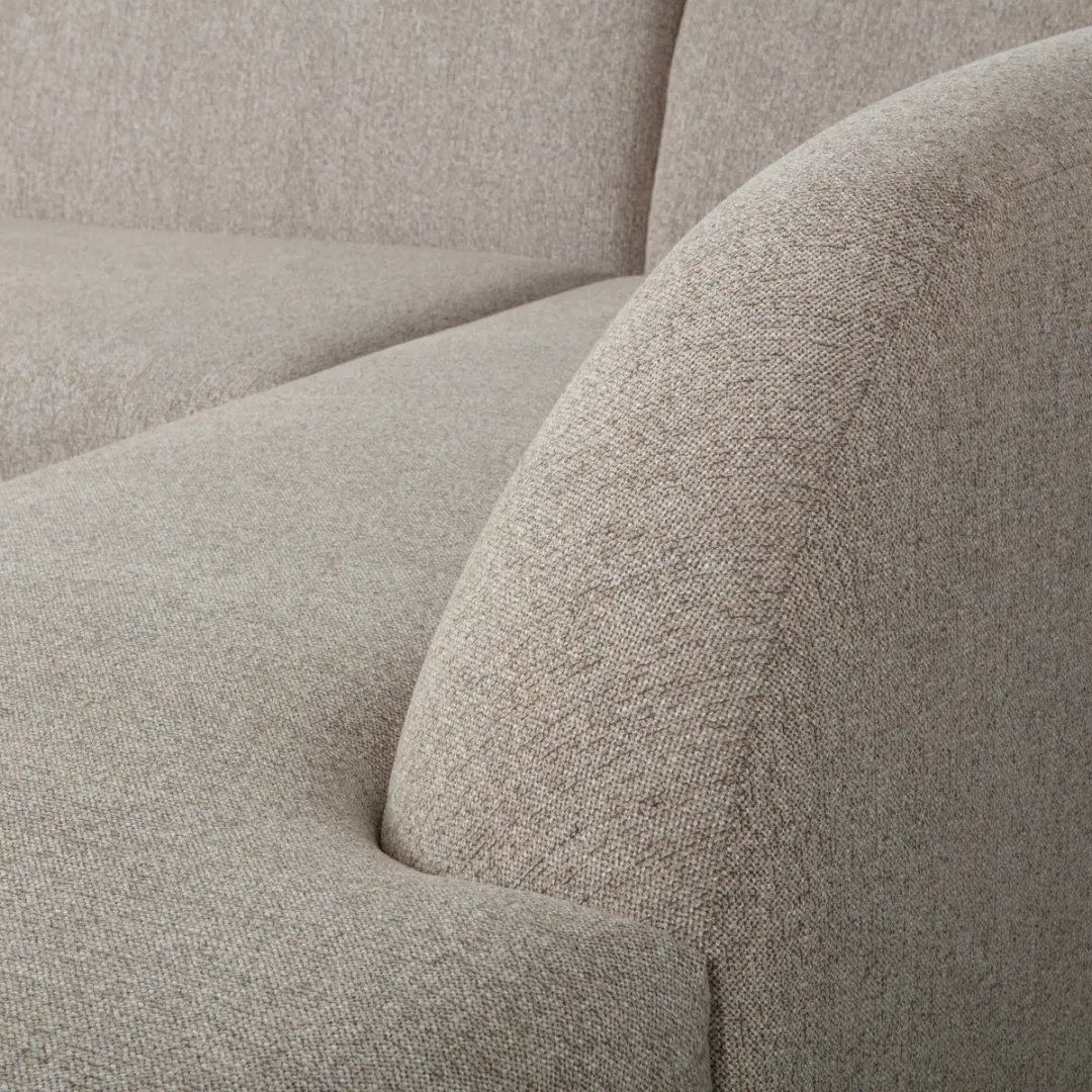 WOOOD Sloping Hoekbank Rechts Naturel Melange - afbeelding 5 van 6