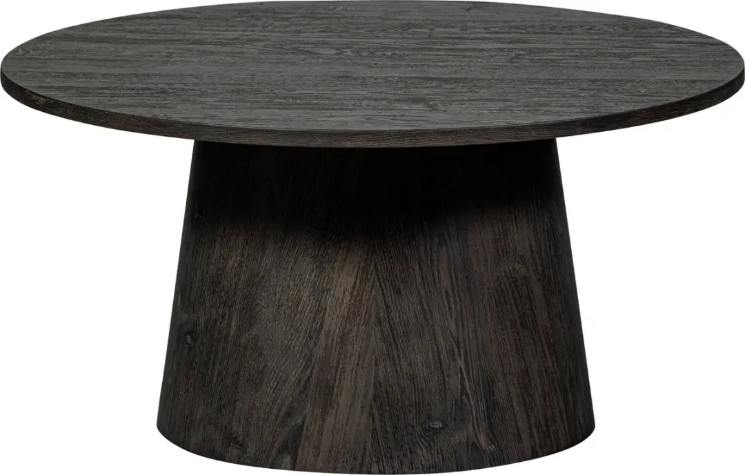 WOOOD Maan Salontafel Donkerbruin 45x60x60 - afbeelding 2 van 6