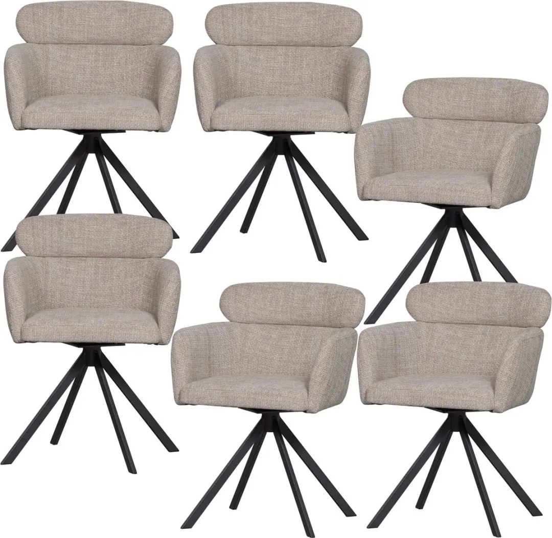WOOOD Fenne Eetkamerstoelen