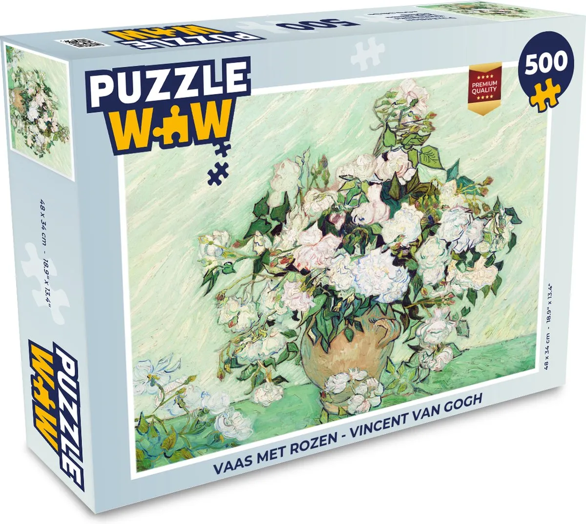 PuzzleWow Vincent van Gogh Legpuzzel 500 Stuks - Multicolor