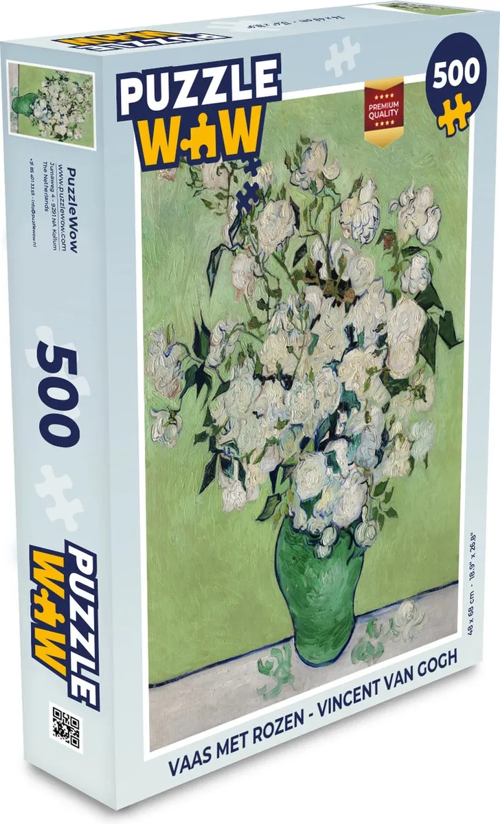 PuzzleWow Vincent van Gogh Legpuzzel 500 Stuks