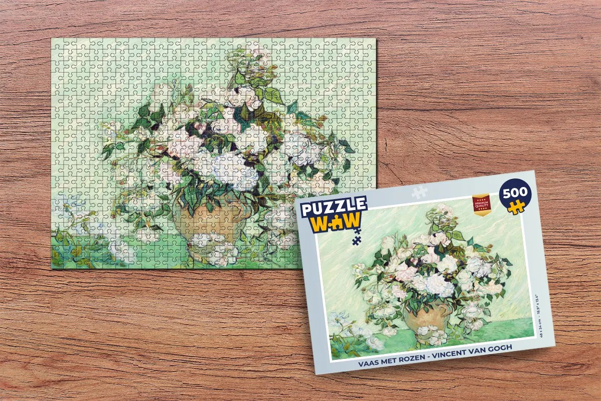 PuzzleWow Vincent van Gogh Legpuzzel 500 Stuks - Multicolor