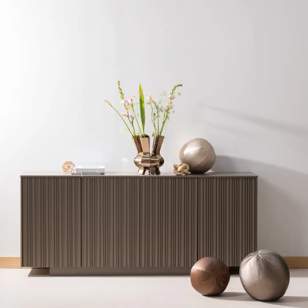 WOOOD Rodeo Bal Kussen - 37x37x37cm - Koper - afbeelding 4 van 4