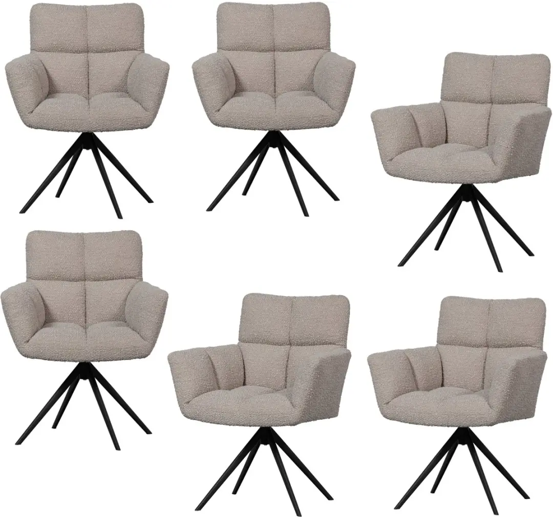 WOOOD Vinny Draaistoelen