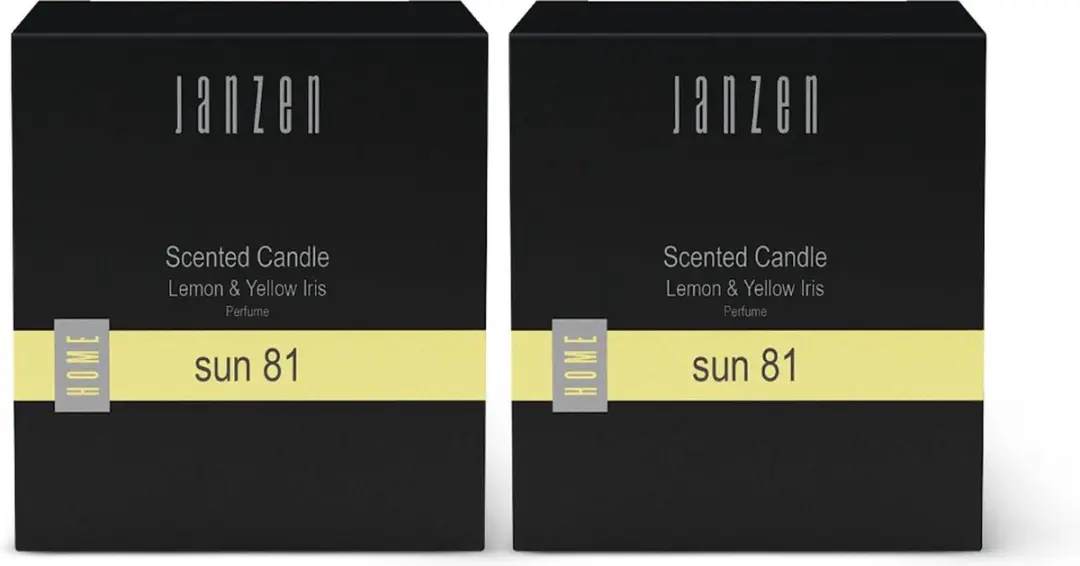 JANZEN Scented Candle Sun 81 2-pack