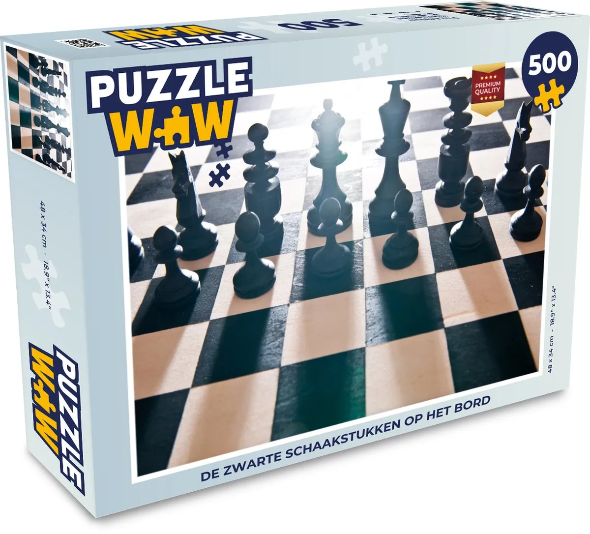 PuzzleWow Legpuzzel 500 Stuks - Multicolor