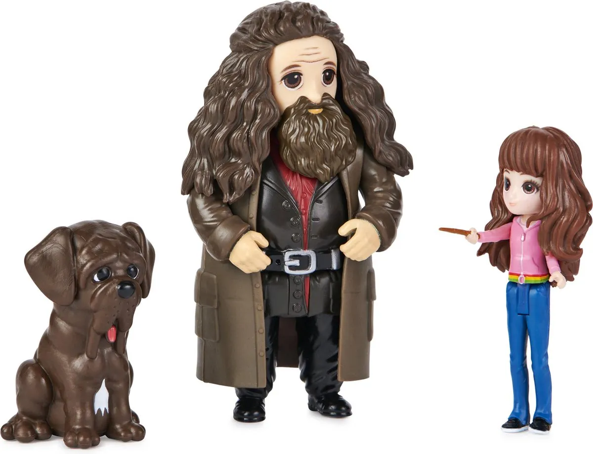Harry Potter Magical Minis Hermelien & Hagrid - 7,5cm