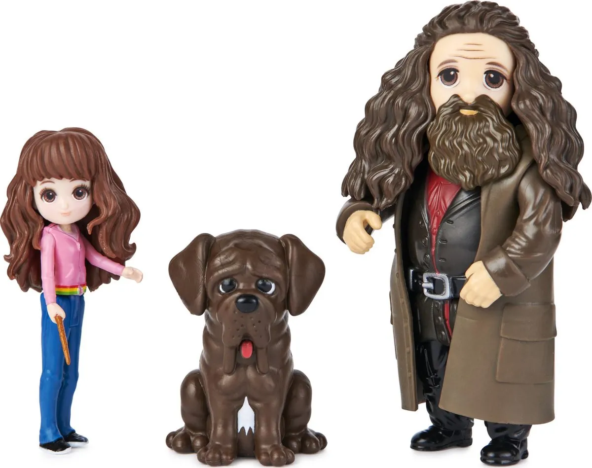 Harry Potter Magical Minis Hermelien & Hagrid - 7,5cm