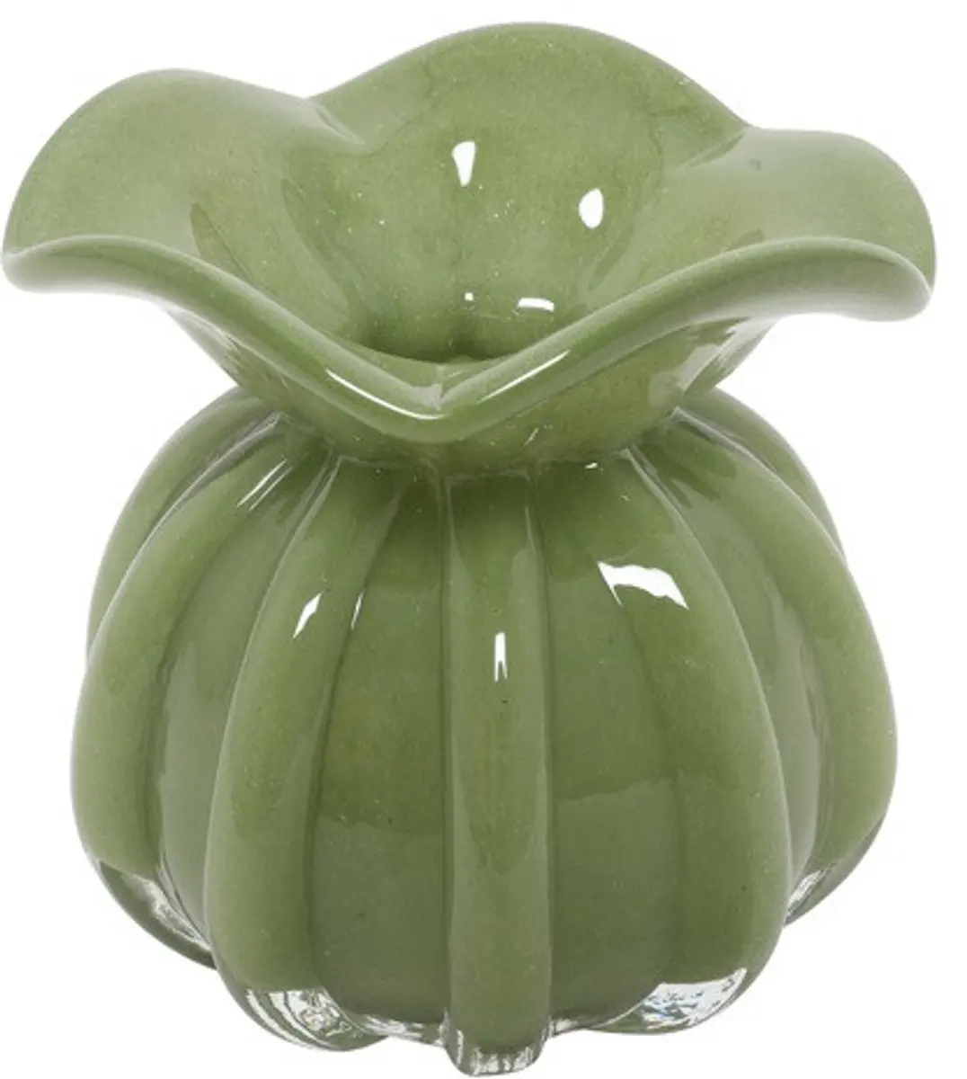 Countryfield Vaas Rian glas L11B11H11CM groen
