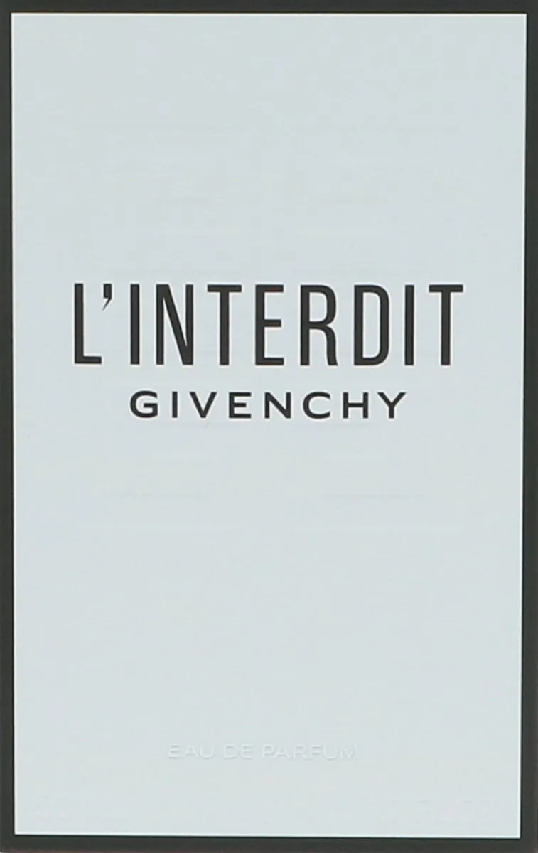 Givenchy L'Interdit Eau de Parfum - 50ml