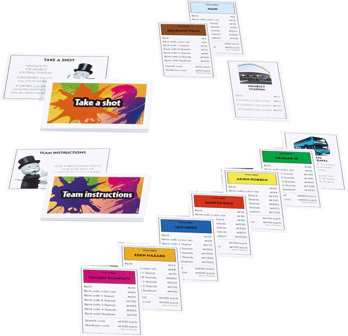 Monopoly - World Football Stars (Engelstalig)