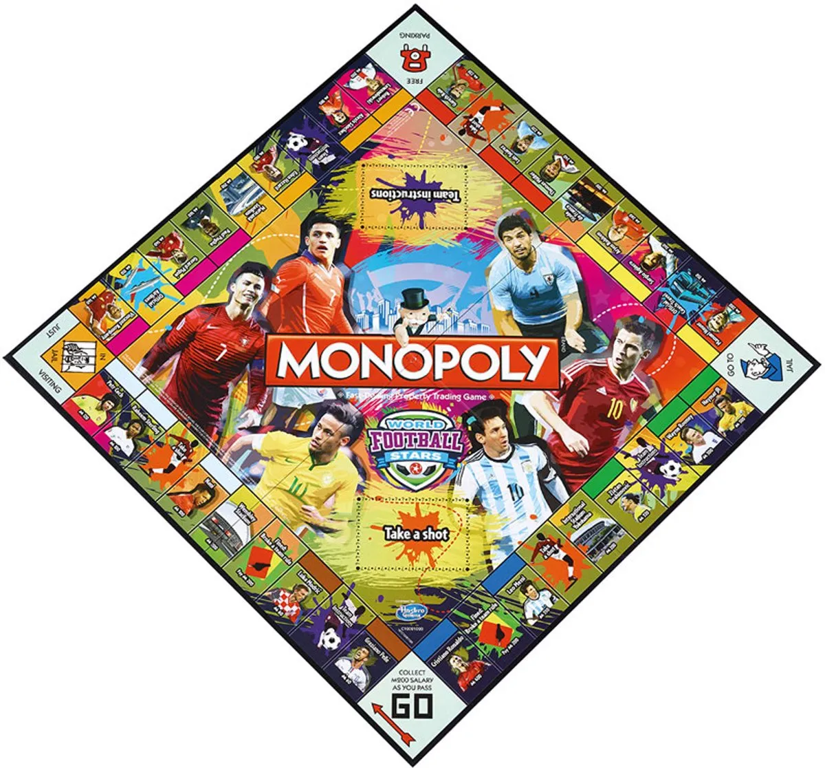 Monopoly - World Football Stars (Engelstalig)
