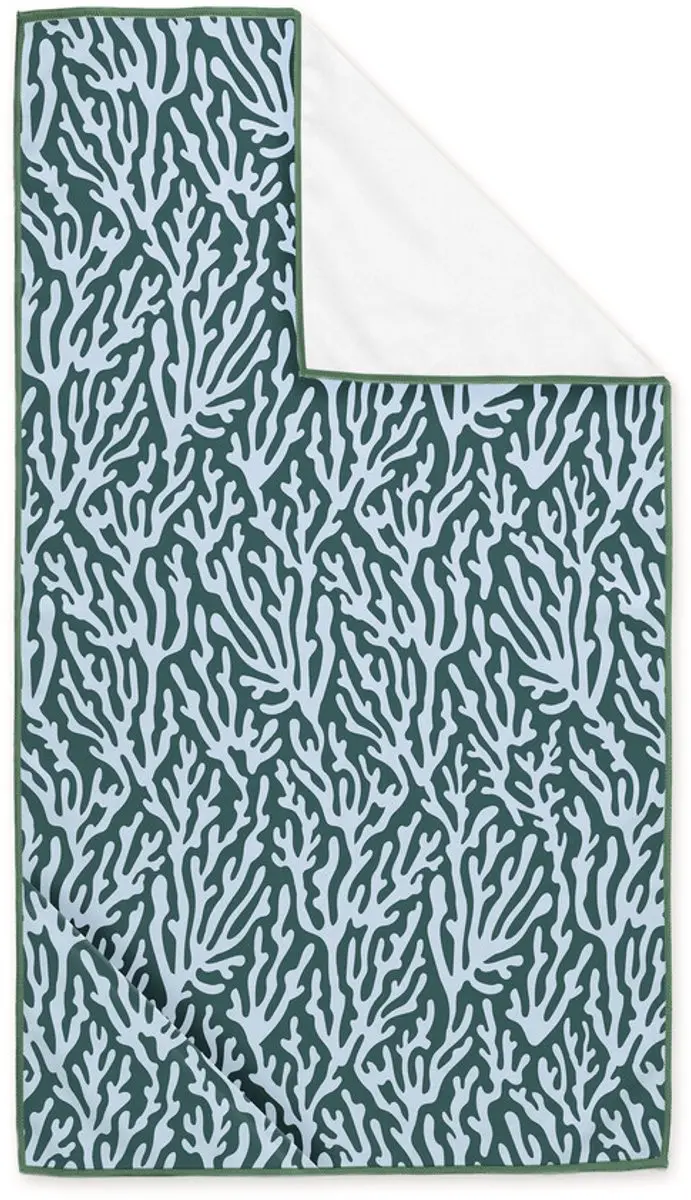 Byrklund Strandlaken Ocean Corals