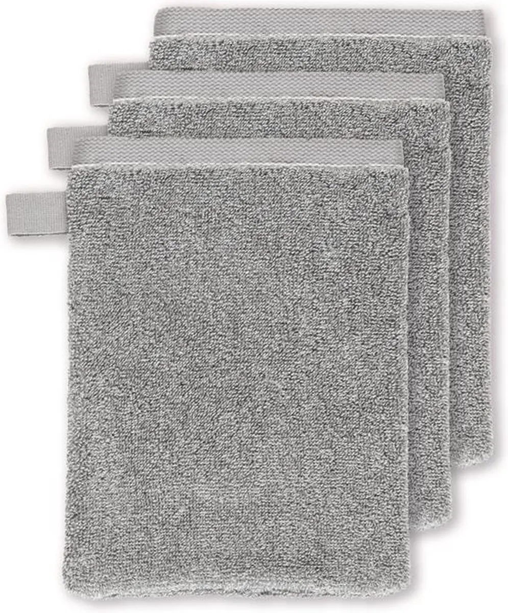 vtwonen Groove set a 3 washandjes