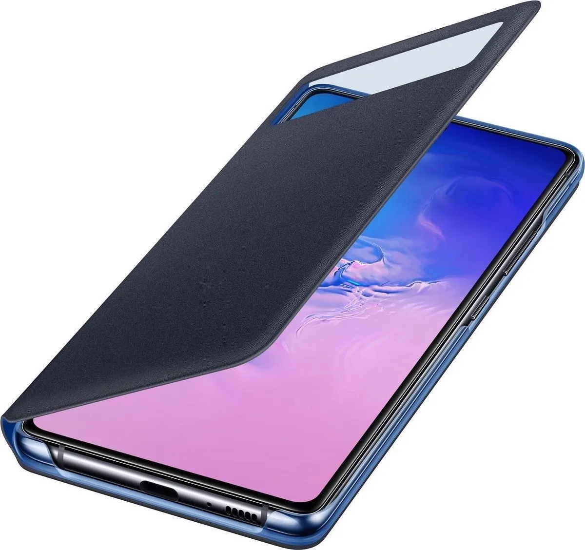 Samsung Smart S View Hoesje EF-EG770PBEGEU - Galaxy S10 Lite - Zwart