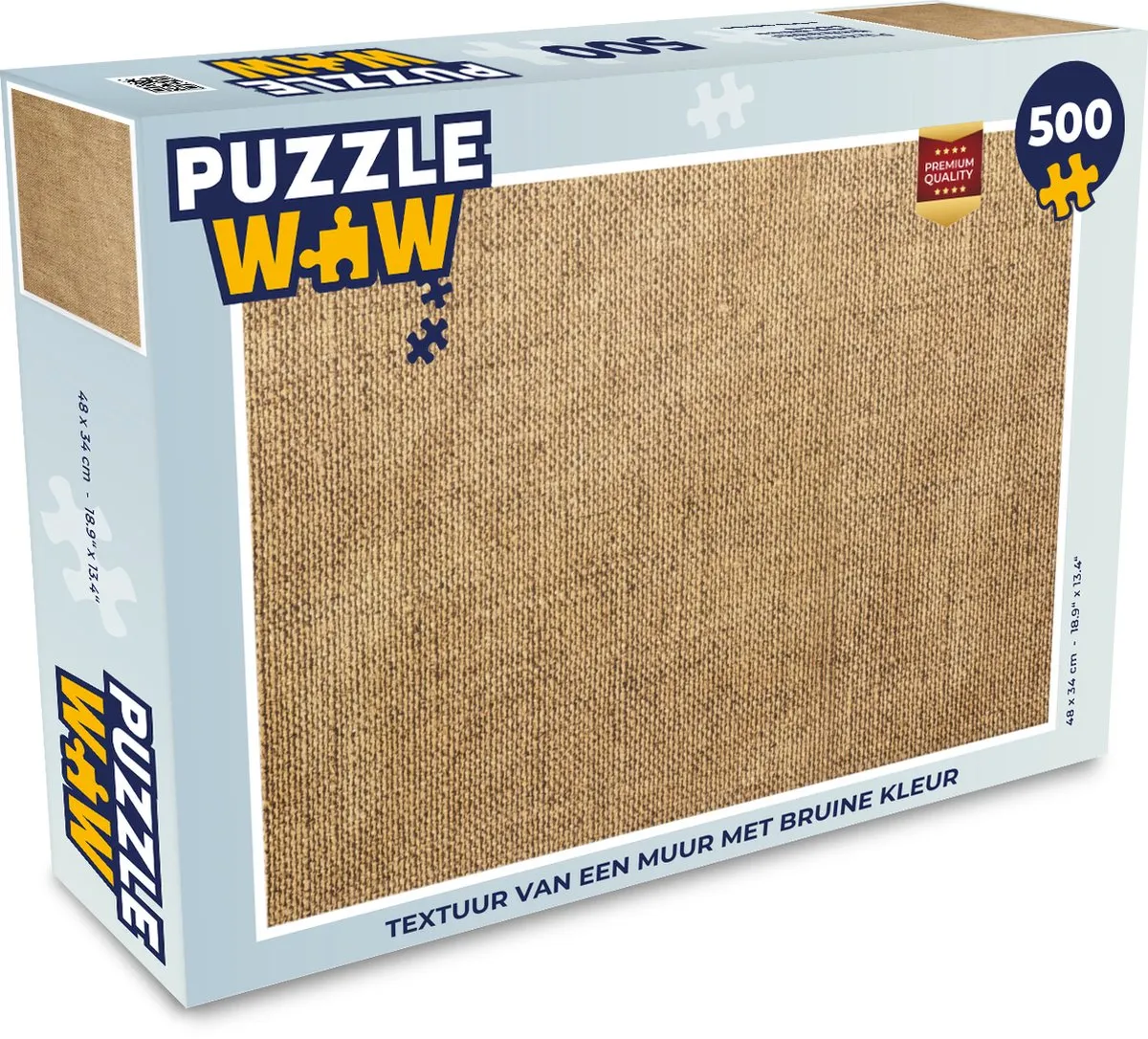 PuzzleWow Legpuzzel 500 Stuks - Multicolor