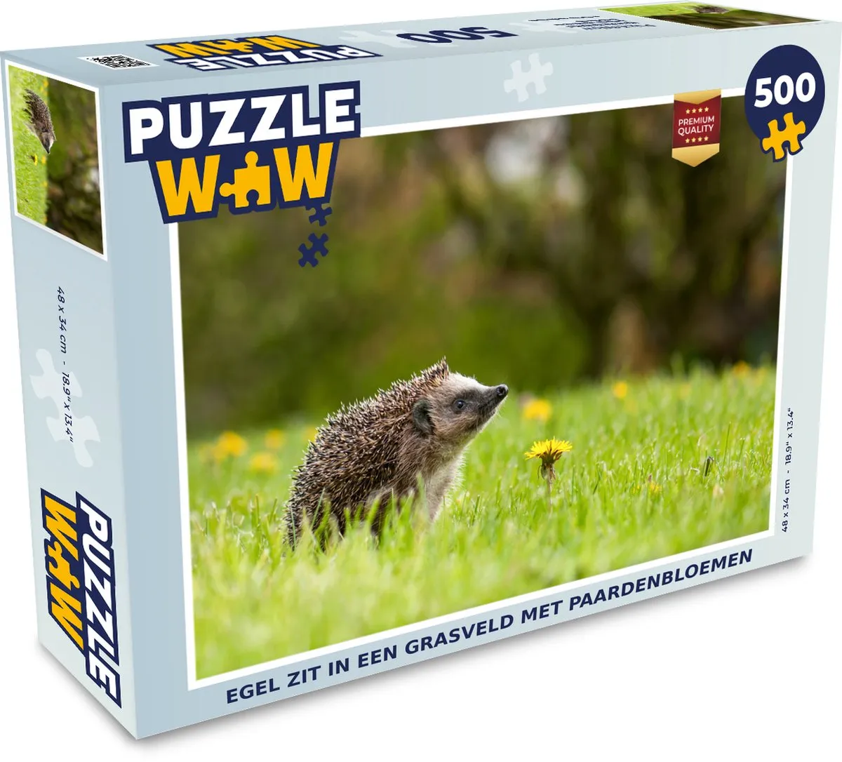 PuzzleWow Legpuzzel 500 Stuks