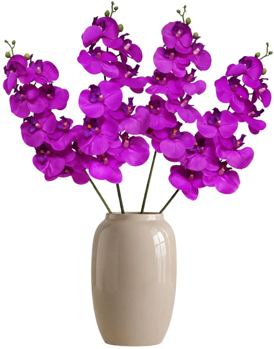 Bellatio Design Kunstbloem Orchidee Bora