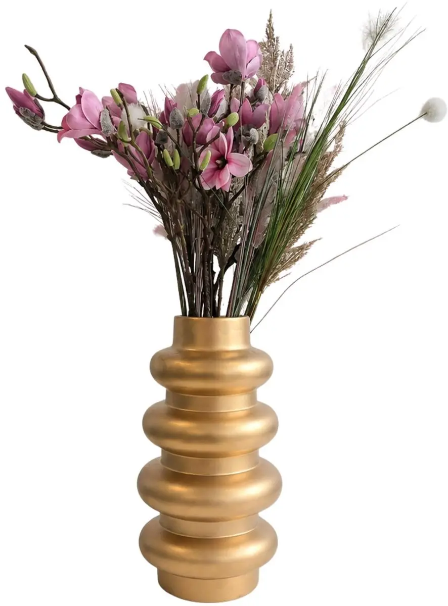 Bellatio Design Kunstbloemen Magnolia grote deco tak Naomi