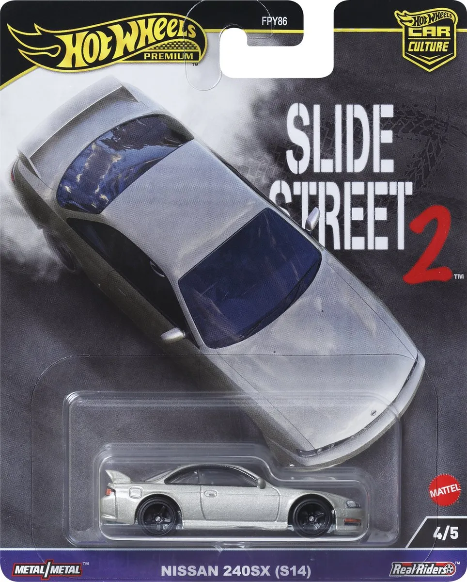 Hot Wheels Car Culture Circuit Legend Nissan 240SX S14