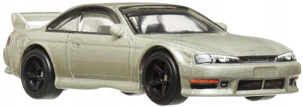 Hot Wheels Car Culture Circuit Legend Nissan 240SX S14 - Zilver