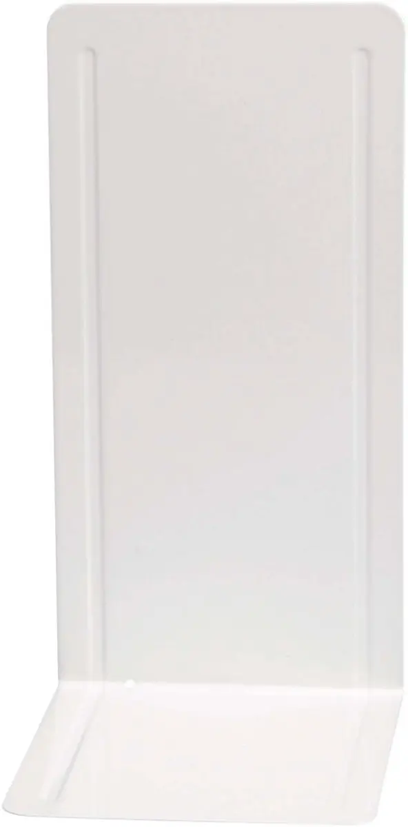 MAUL Boekensteunen Pro 14x12x24cm - 2 Stuks Wit - afbeelding 2 van 6