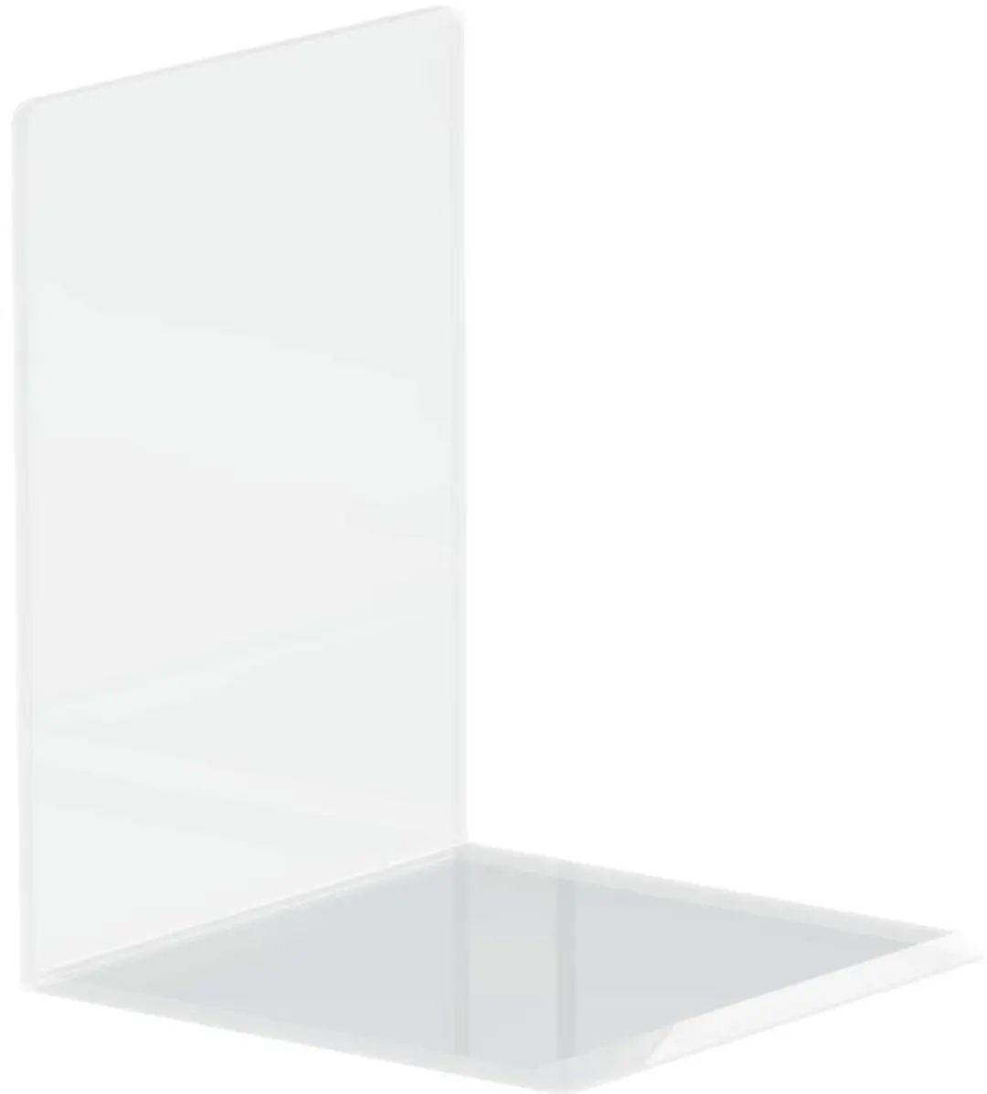 MAUL Boekensteunen Acryl 10x10x13cm - Transparant - afbeelding 2 van 6