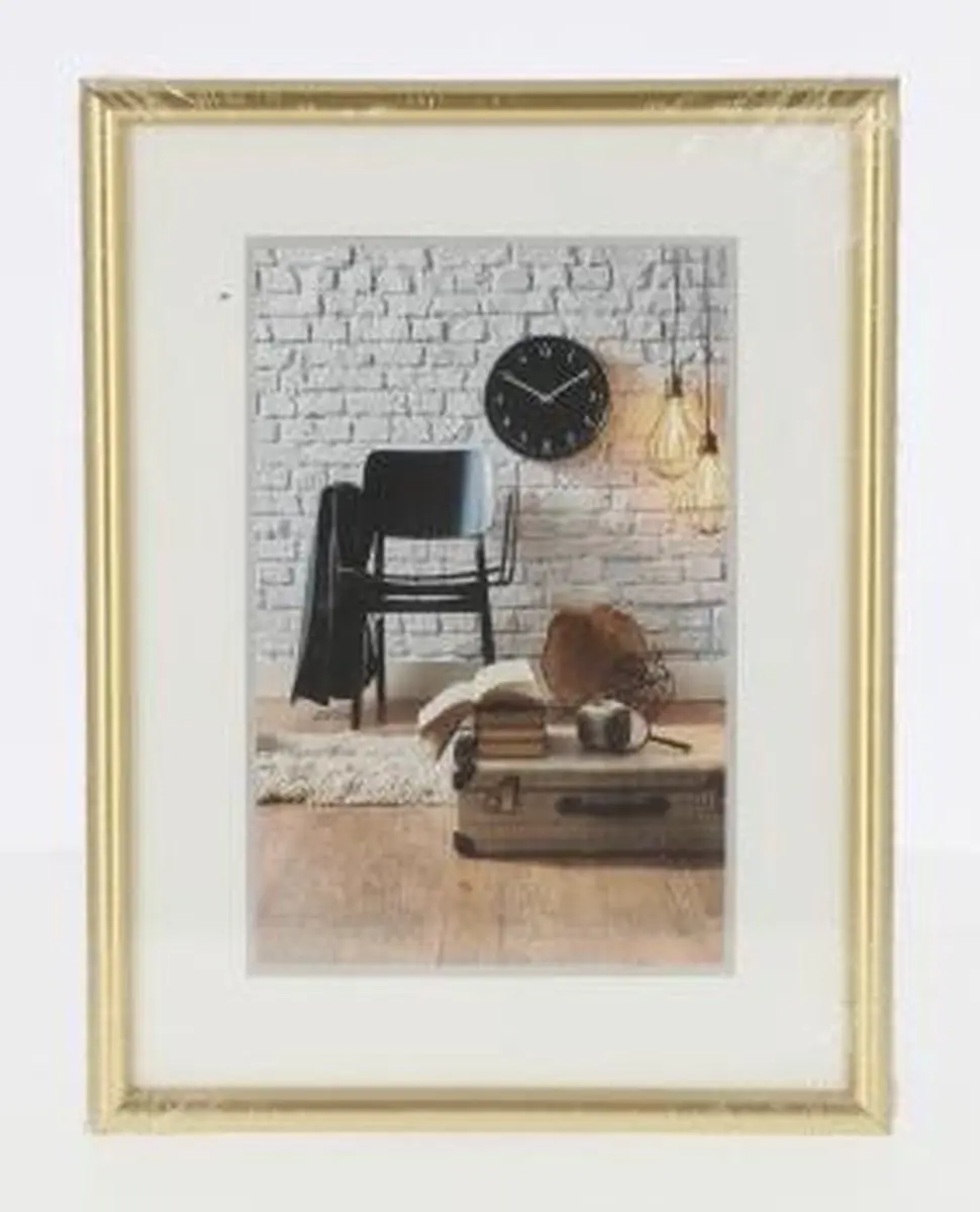 Hama Sevilla Fotolijst 15x20cm - Mat Goud - afbeelding 6 van 6