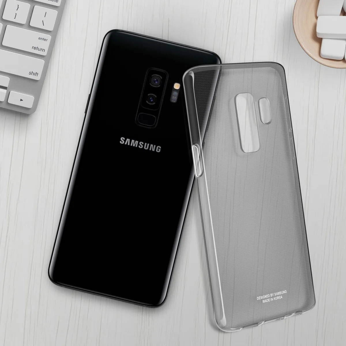 Samsung Galaxy S9+ Clear Cover EF-QG965TTEGWW - Transparant