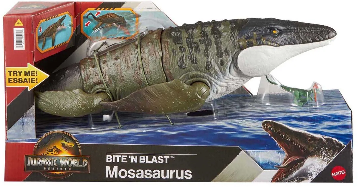 Jurassic World Rebirth Mosasaurus MATTJCH00 - Speelgoed - Mosasaurus