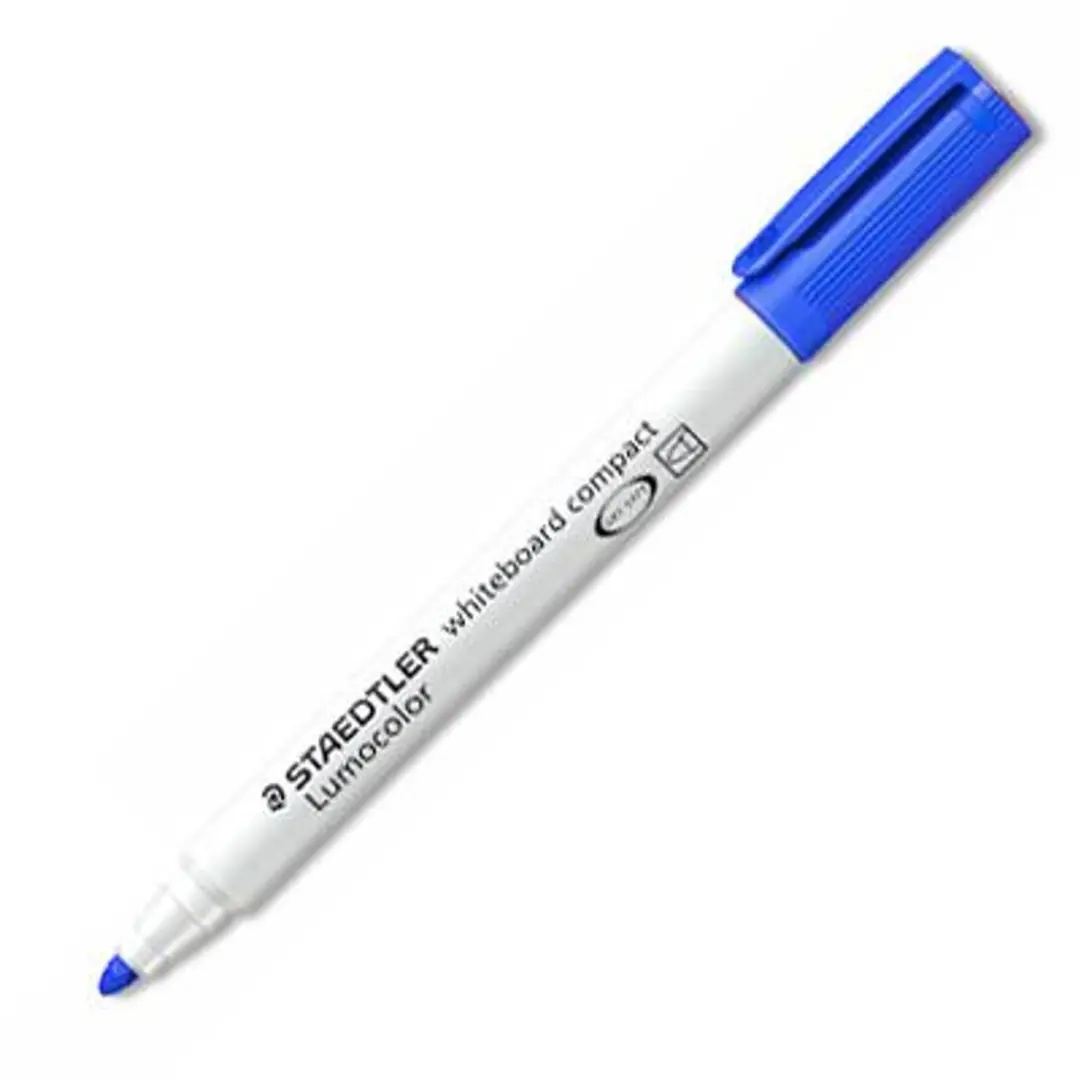 STAEDTLER Lumocolor Compact Blauw Whiteboardmarker