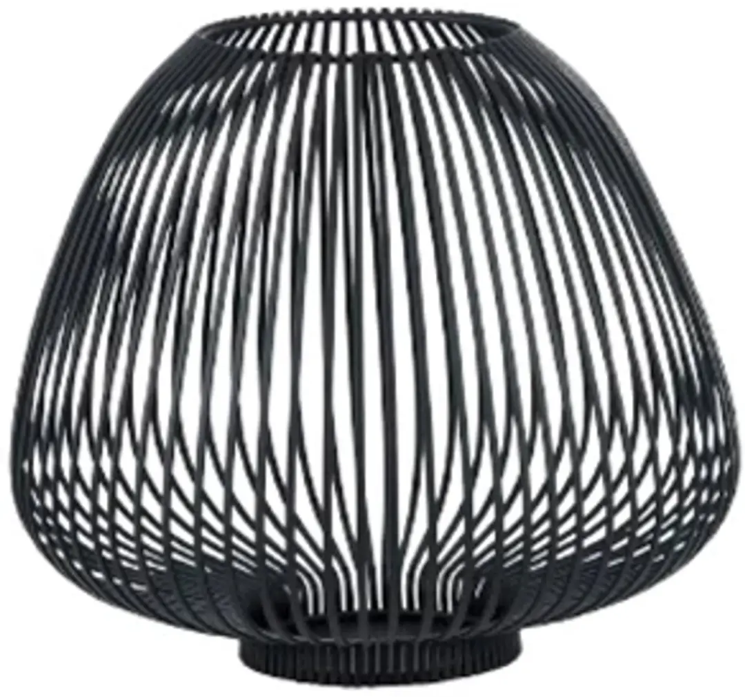 Blomus LYVA Lantaarn 26,5cm - Zwart - afbeelding 2 van 6