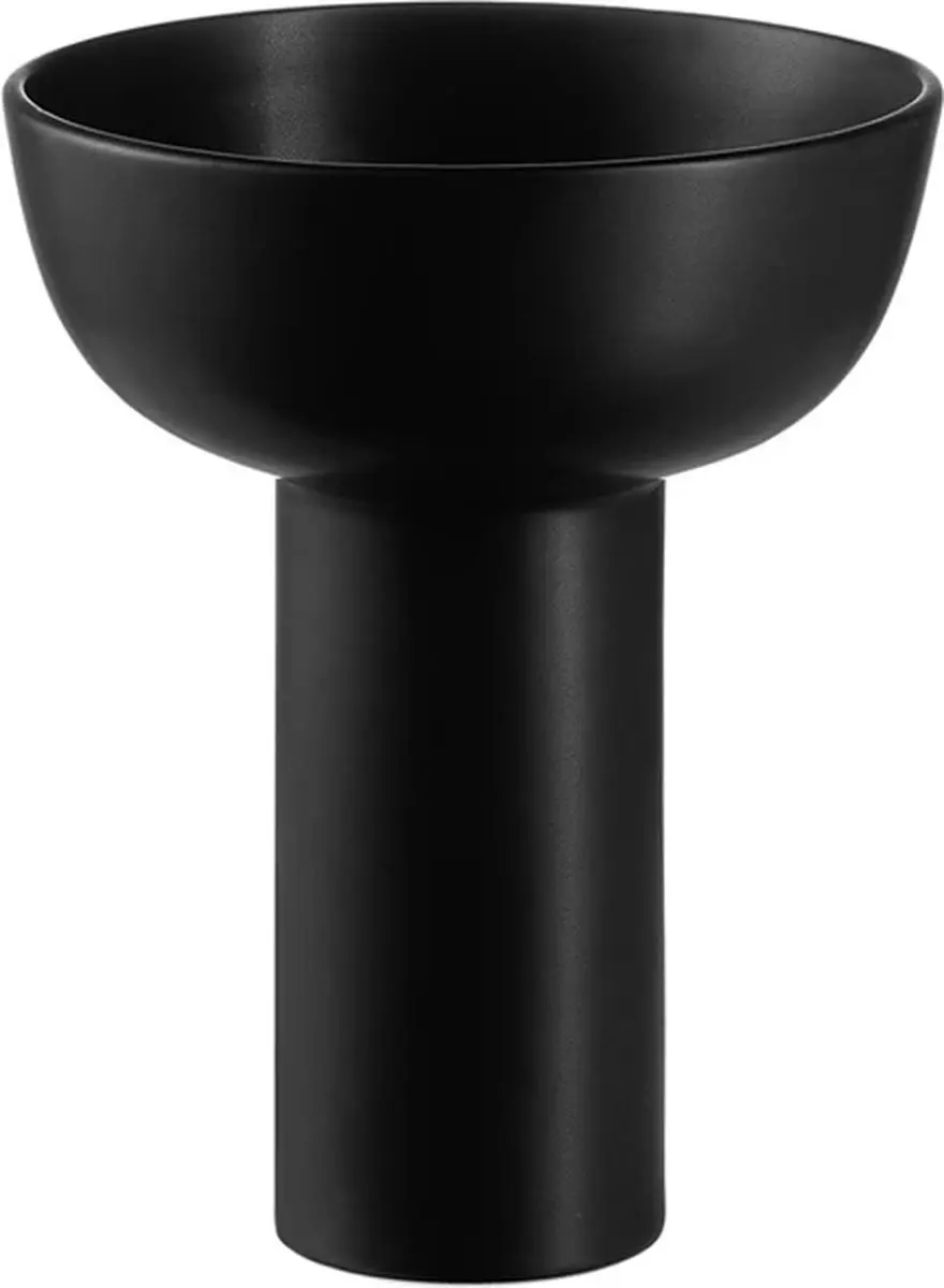 Blomus Miyabi Vaas 21x17cm Zwart