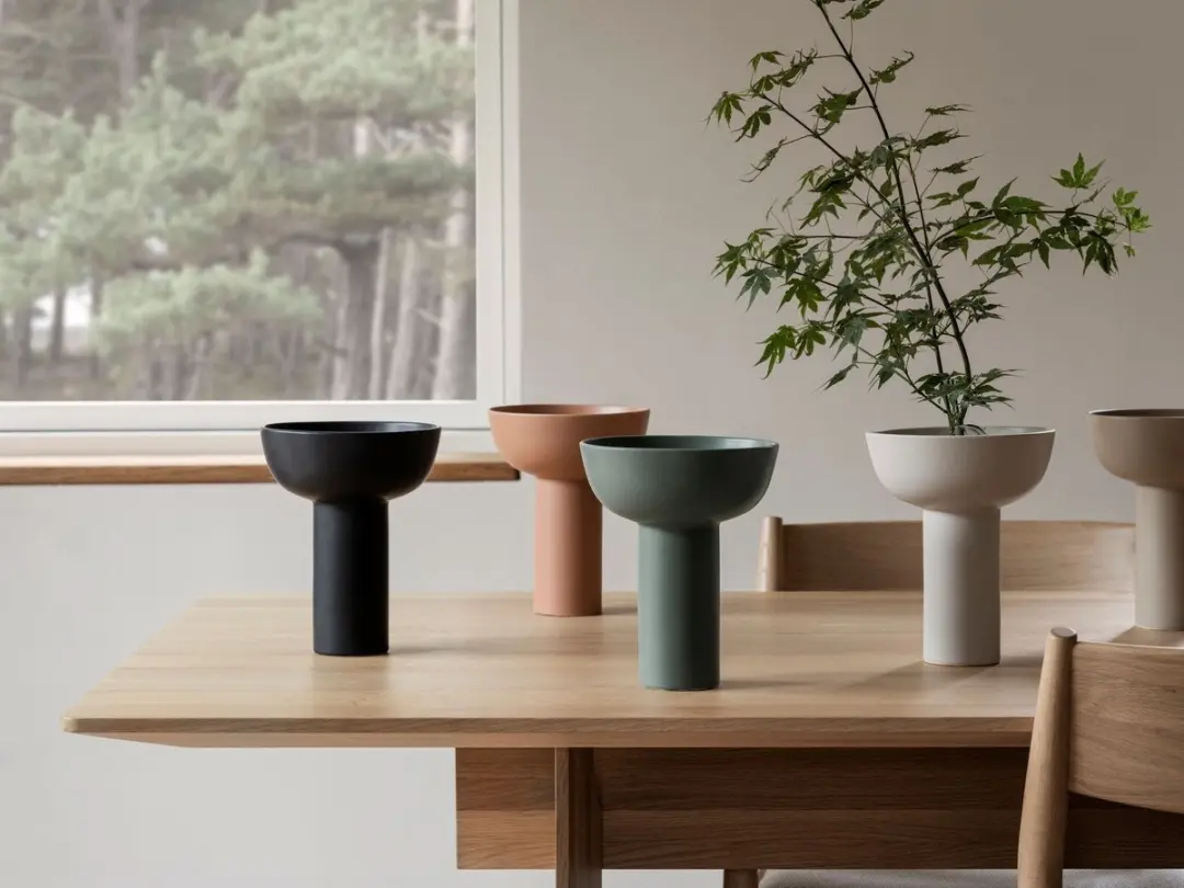 Blomus Miyabi Vaas 17cm terracotta - afbeelding 2 van 3