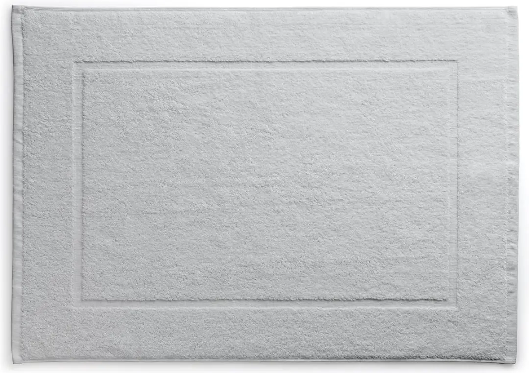 Kela Badkamer - Ladessa Badmat Rock Grey 50x70 cm - Katoen - Grijs
