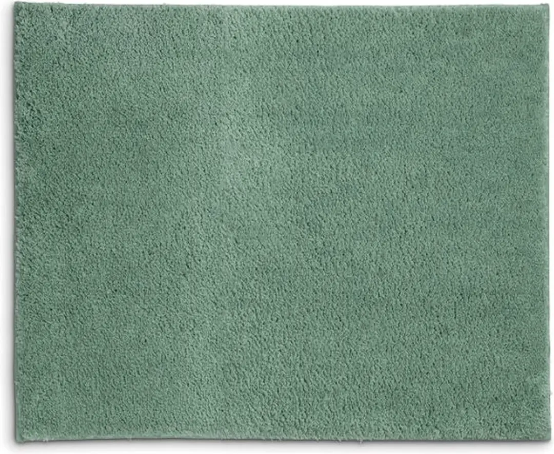Badmat, 65 x 55 cm, Polyester, Jade Groen
