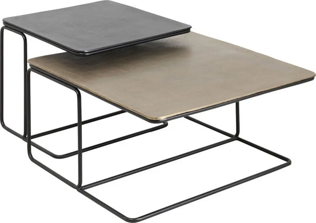 Kare Salontafel Diego (Set van 2)